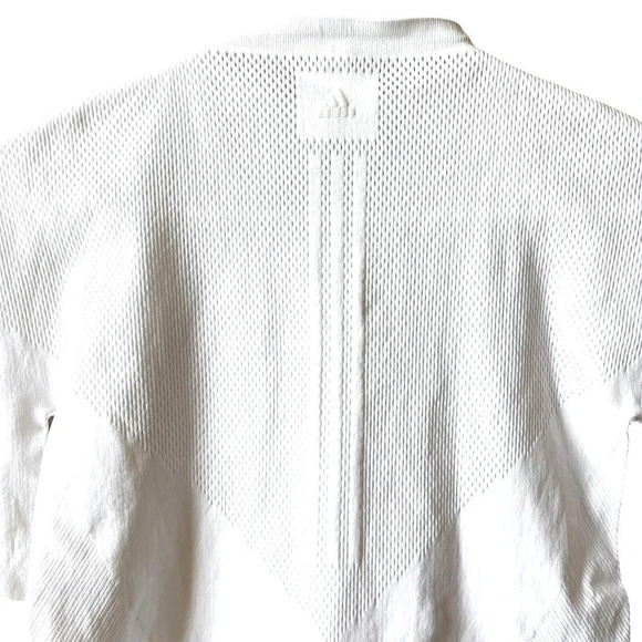 ADIDAS Women Size Med Training Warp knit White - Picture 9 of 12